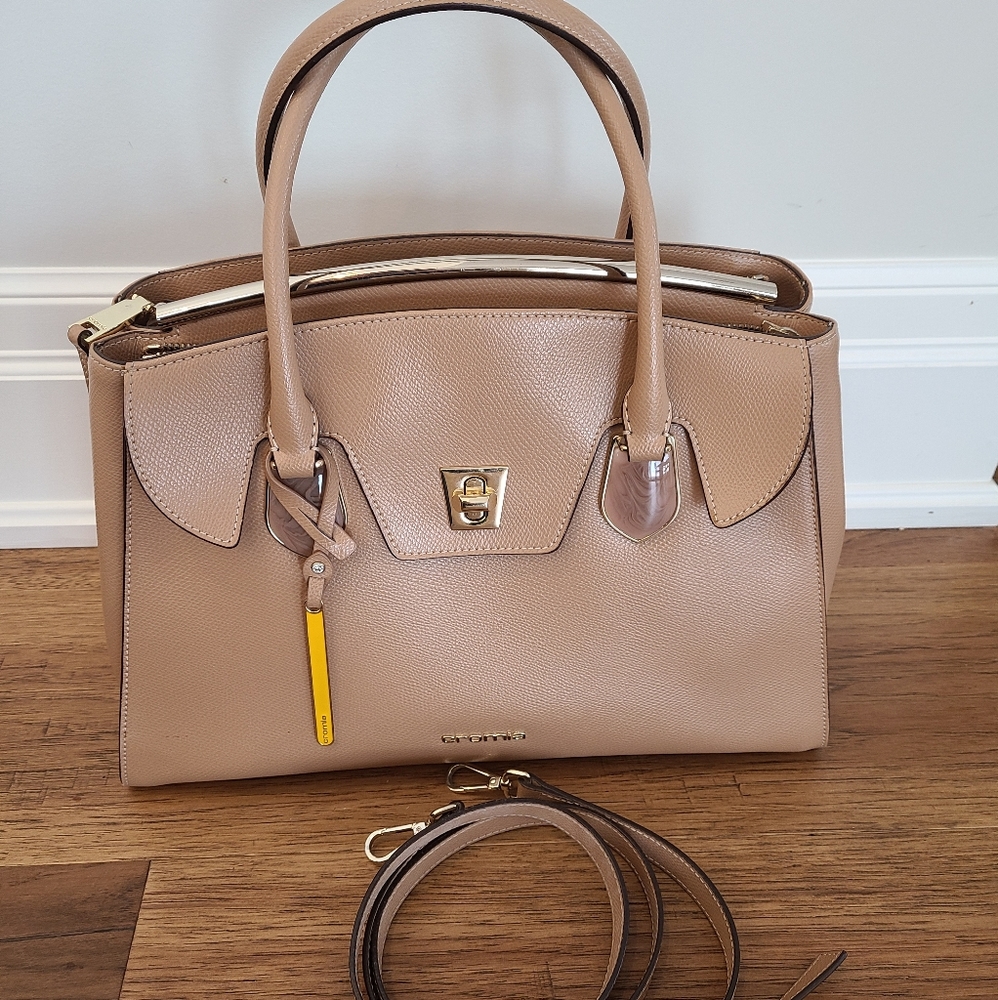 Athentic Cromia hand bag Italian leather